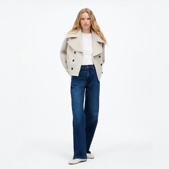 Madewell Denim - Madewell The Perfect Vintage Wide-Leg Jean in Nighthawk Wash Blue Size 28
